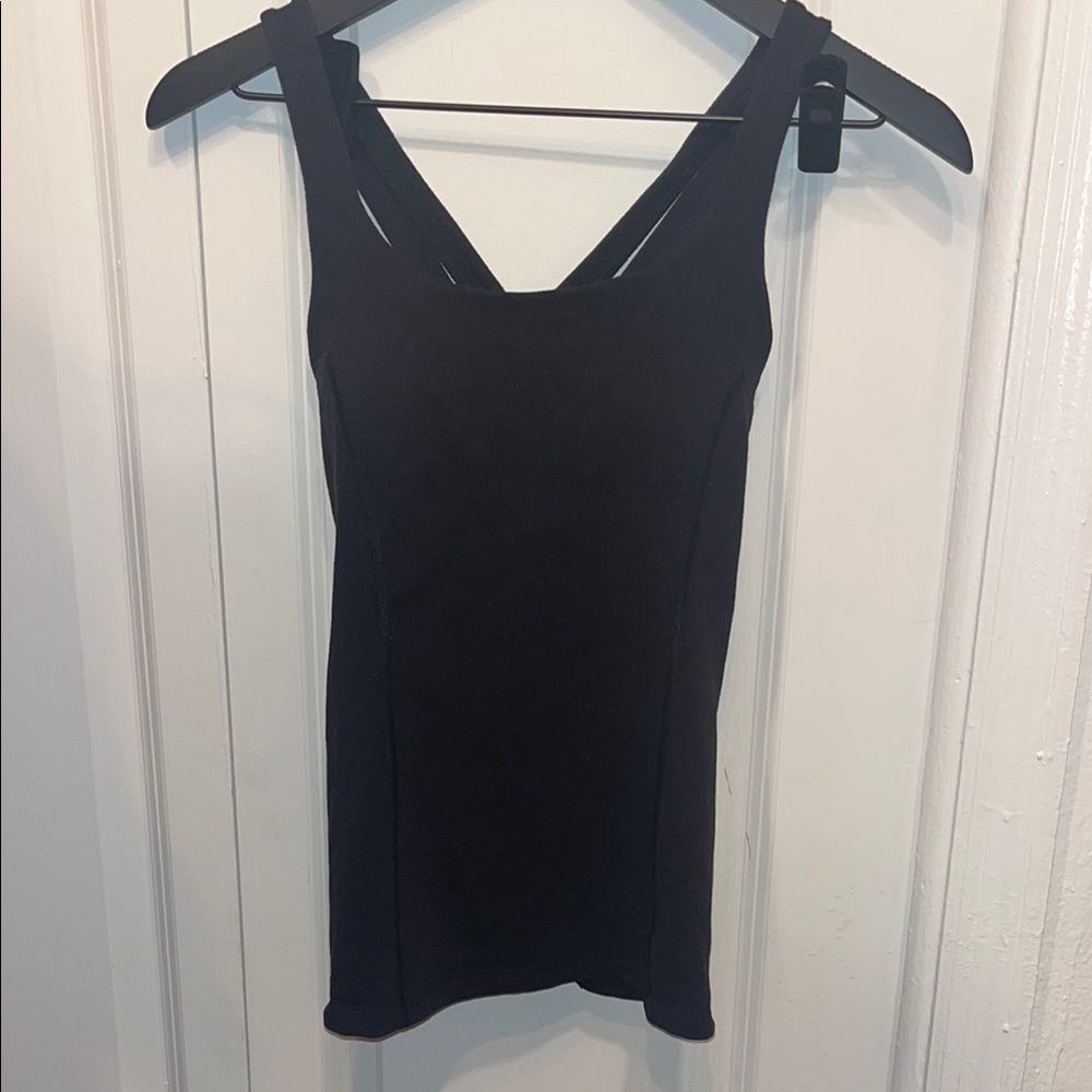 Black Sleeveless Women's Top